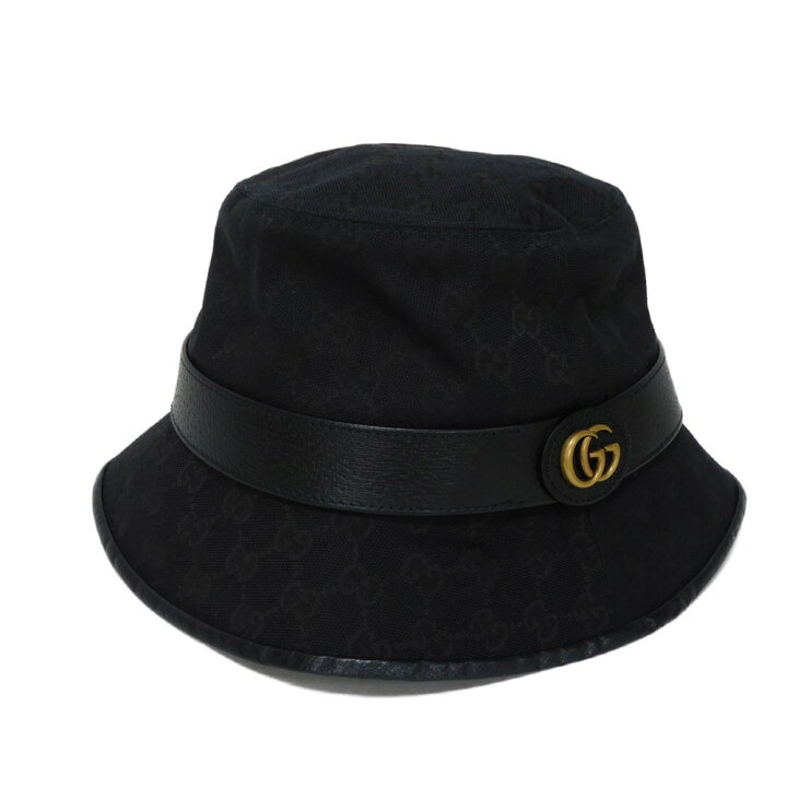 楽天市場】グッチ GUCCI 帽子 オリジナル GGキャンバス バケット 