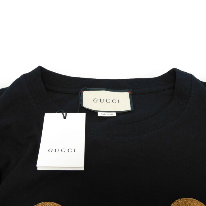 楽天市場】グッチ GUCCI 長袖Tシャツ リラ パッチ オーバーサイズ 