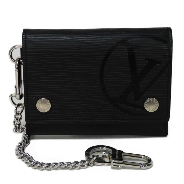 楽天市場】ルイ・ヴィトン LOUIS VUITTON 三つ折り財布 チェーン  