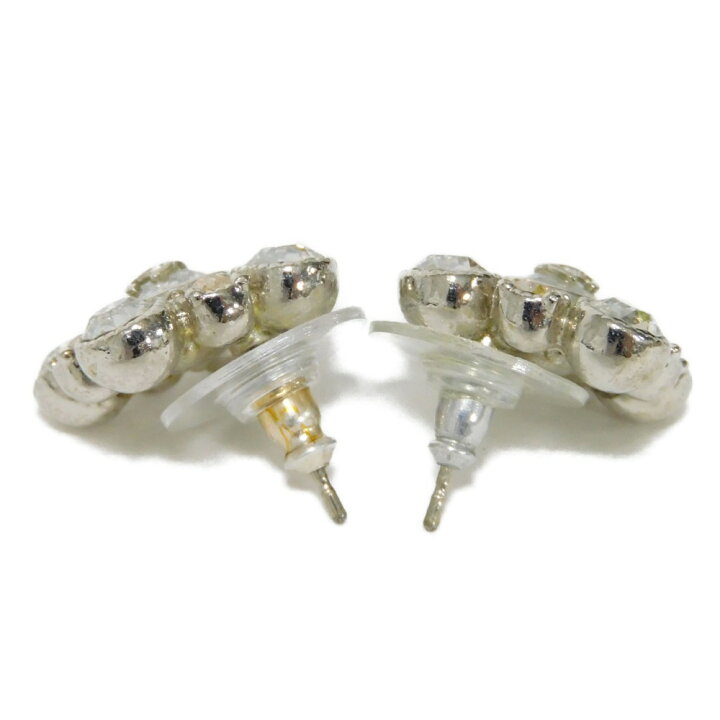 楽天市場】シャネル CHANEL ピアス クリスタル フラワー ココマーク 