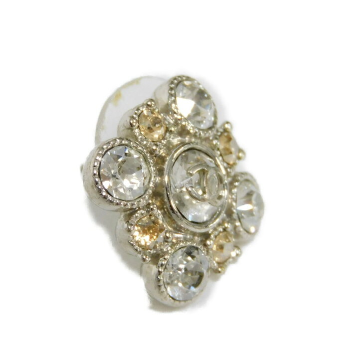 楽天市場】シャネル CHANEL ピアス クリスタル フラワー ココマーク 