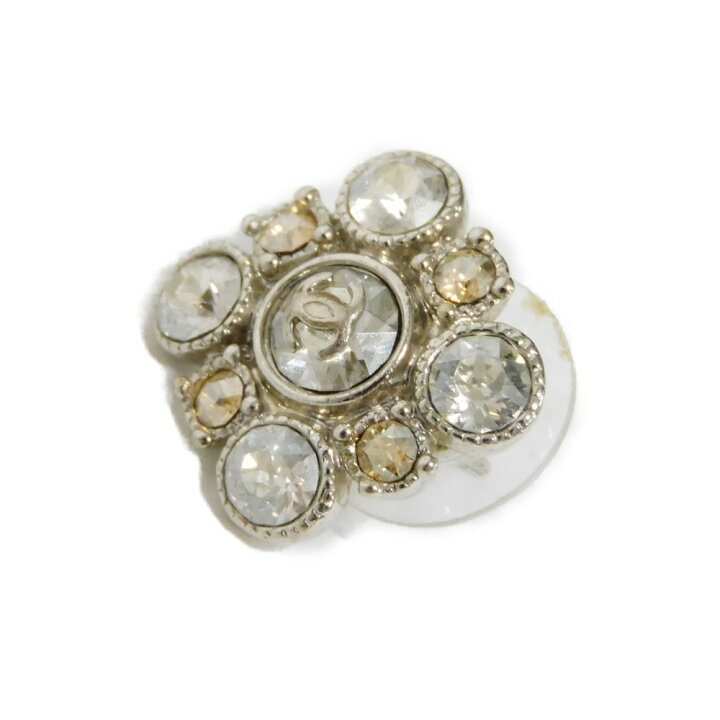 楽天市場】シャネル CHANEL ピアス クリスタル フラワー ココマーク 