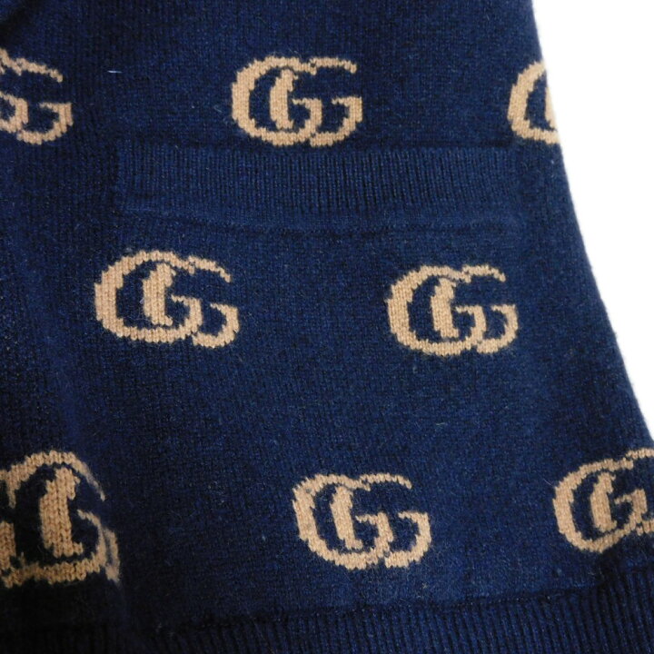 楽天市場】グッチ GUCCI カーディガン GG ジャガード ニット ダブルG 