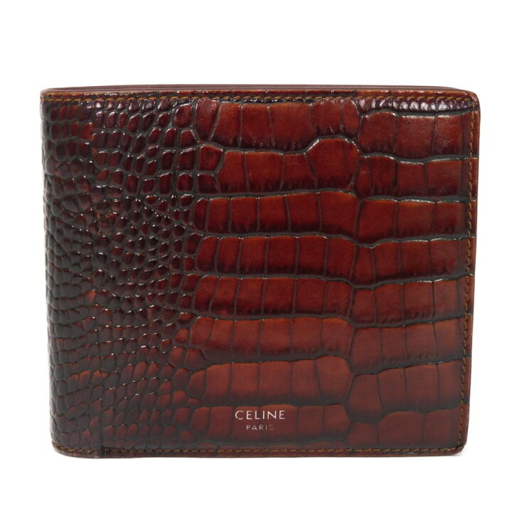 楽天市場】セリーヌ CELINE 二つ折り財布 バイフォールド ウォレット  