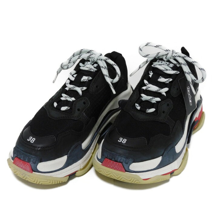 楽天市場】バレンシアガ BALENCIAGA スニーカー トリプル S 38 ダッド 