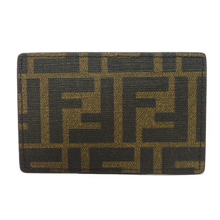 楽天市場】フェンディ FENDI カードケース FF ジャガード パスケース  