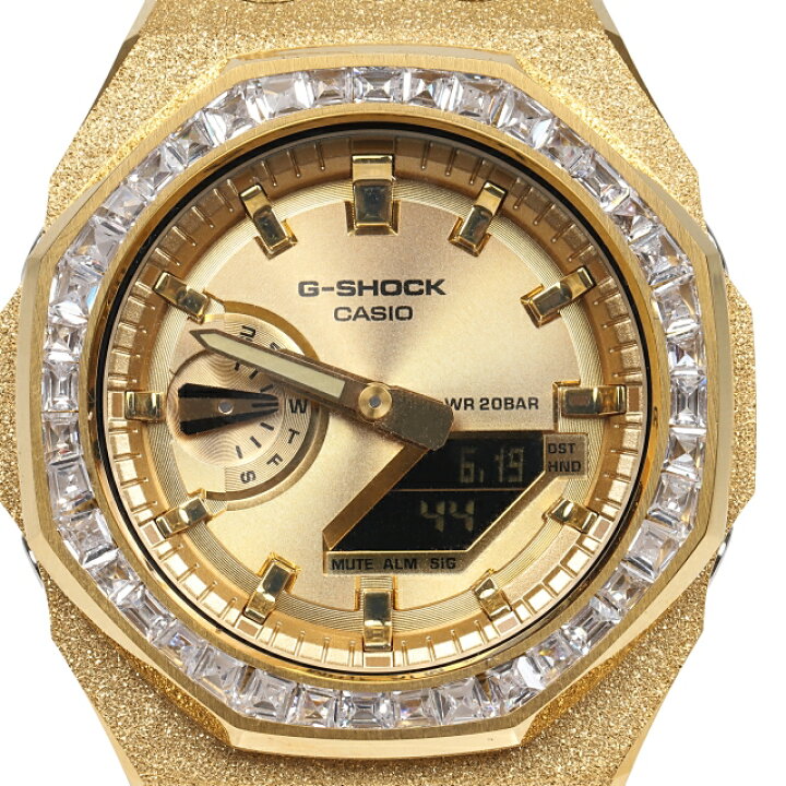 楽天市場】G-SHOCK GA2100gb GARISH GOLD フロステッド カスタム 