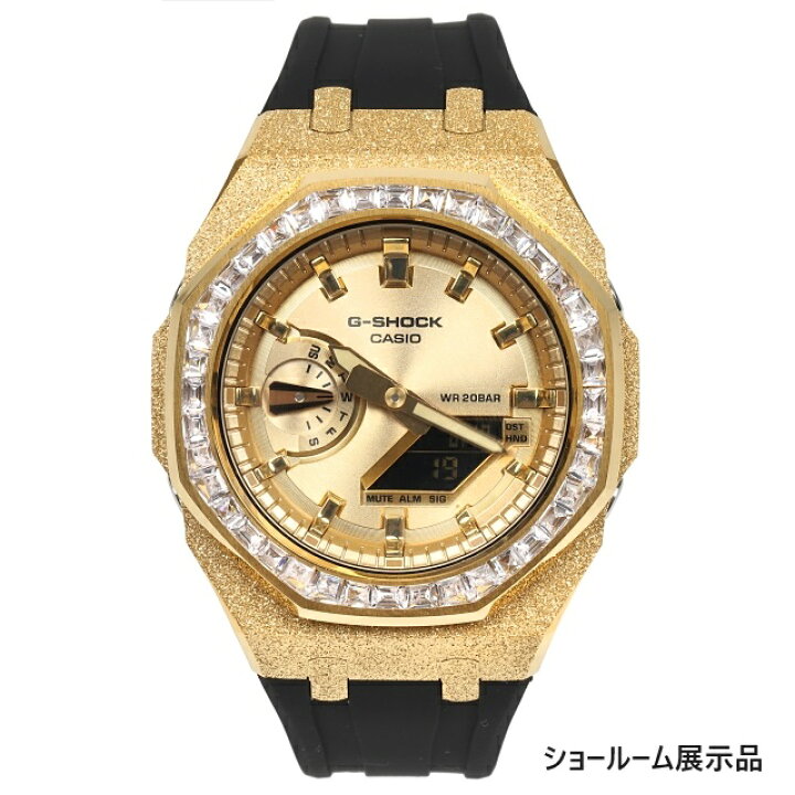 楽天市場】G-SHOCK GA2100GB GARISH メタル カスタム フロステッド 