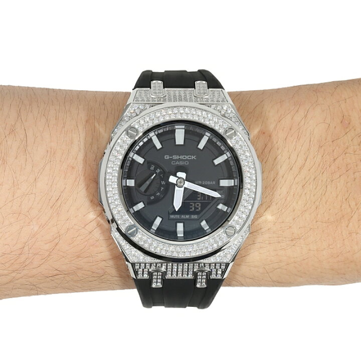 楽天市場】G-SHOCK GA2100 メタル カスタム フルカスタム カシオーク 