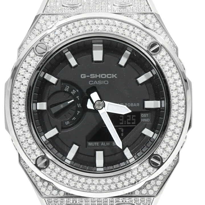 楽天市場】G-SHOCK GA2100 メタル カスタム ターコイズ カシオーク CZ 