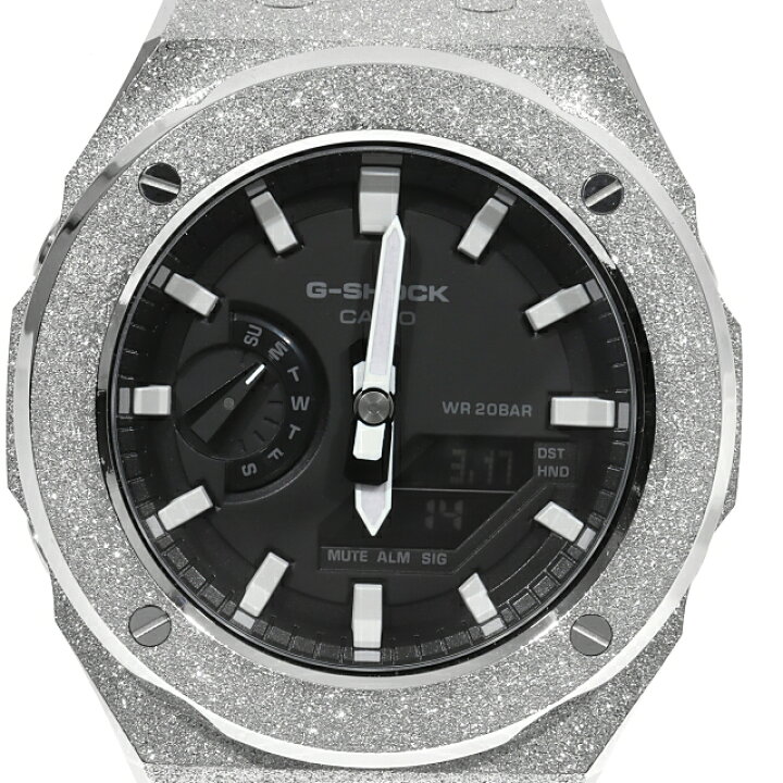 楽天市場】G-SHOCK GA2100 カスタム フロステッド ターコイズラバー 