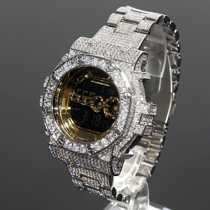 楽天市場】G-SHOCK カスタム GD100GB フルカスタム 22mm極太ベルト G  