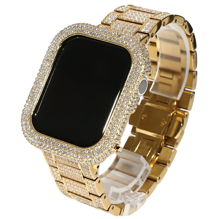 楽天市場】アップルウォッチ バンド カバー ベゼル 高級 ケース 本格  