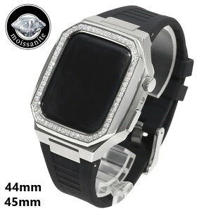ATiCg AbvEHb`P[X 45mm^44mm AbTiCgx[ o[oh JX^obN Vo[ XeXX`[ V[Y4/5/6/7/8/9 OWA[ Moissanite v[g 