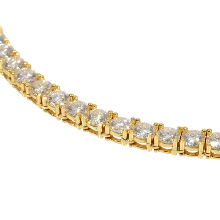 楽天市場】モアサナイト ネックレス 4mm テニスネックレス Moissanite 