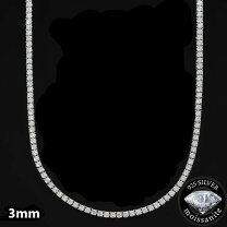 楽天市場】silver925 テニスネックレスの通販
