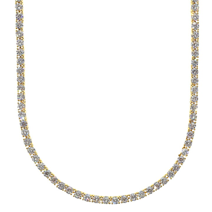 楽天市場】テニスネックレス 4mm／45cm CZ（ジルコニア 