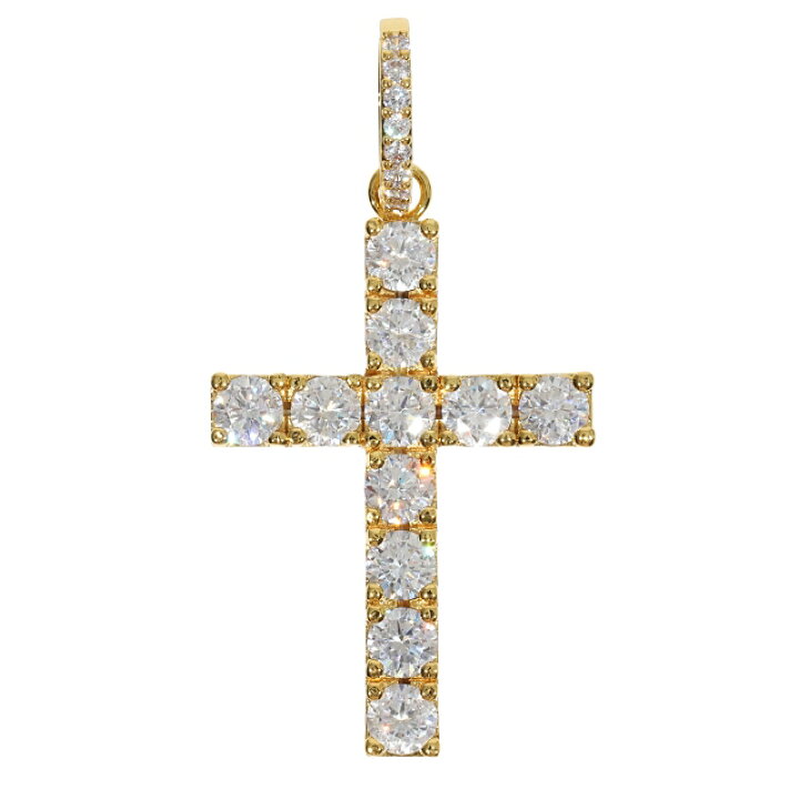 楽天市場】テニスネックレス クロスペンダントセット 5mm CZ 