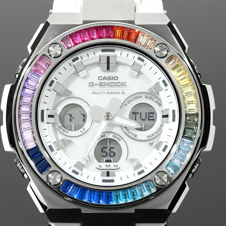 楽天市場】G-SHOCK GST w310 Gスチール G-Steel ホワイト 白 バケット 