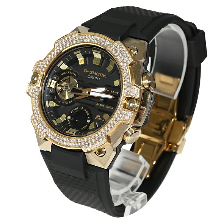 楽天市場】G-SHOCK G-Steel GST B400-1a / B400GB / B400D カスタム 