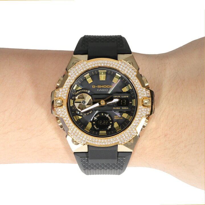 楽天市場】G-SHOCK G-Steel GST B400-1a / B400GB / B400D カスタム 