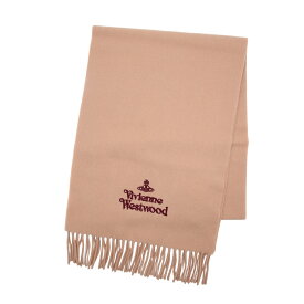 ★1/20ポイント10倍★ 2025 新作 正規品 ヴィヴィアンウエストウッド マフラー Vivienne Westwood 刺繍 名入れ ヴィヴィアン ビビアン メンズ レディース ブランド バレンタイン 誕生日 ギフト ラッピング 紳士 柔らかい W00Q7 81030007 ウール100％ 赤 ホワイト