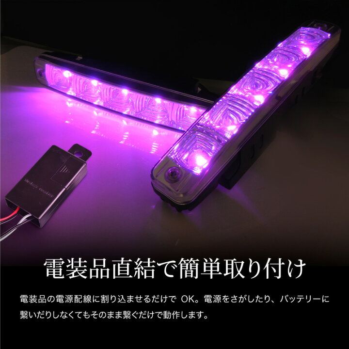 楽天市場 ワイヤレススイッチ キット 汎用 配線加工不要 12v 電装品 リモートスイッチ アクセサリー Led フォグランプ デイライト パーツ 内装品 ユニット 車 イルミネーション ワークライト 無線 リモコン ボタン 増設 貼り付け アンダーled クロスリンク