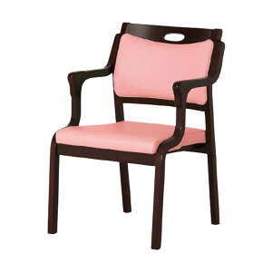 10/27 9:59迄【10%OFFクーポン】【ダイニングチェア2脚セット×組み立ていらずの完成品】座面高さ41cmの介護のプロに選ばれ続ける半肘タイプ介護用椅子