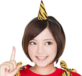 鬼カチューシャ　1本ツノ（901587）鬼の1本角　鬼の角節分 豆まき 鬼コスプレ 節分コスプレ 衣装 仮装 変装 コスチューム コスプレ クリアストーン +
