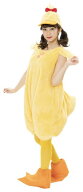 フラッフィーヒヨコガール 886273 コスプレ　ハロウィン仮装 グッズ ひよこ ヒヨコ オールインワン 着ぐ…