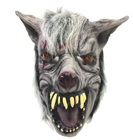 Uniton ホラーマスク オオカミ （468916）【 コスプレ 衣装 ハロウィン パーティーグッズ おもしろ かぶりもの 怖い マスク 動物 面白マスク 変装グッズ アニマルマスク ハロウィン 衣装 動物マスク おもしろマスク プチ仮装 】