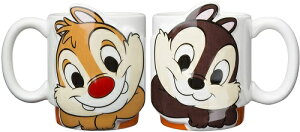 ディズニー LOVE ペアマグ チップ&デール SAN2316 ペアカップ +