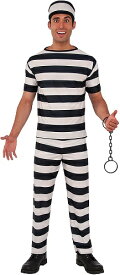 Prisoner Man/プリズナーマン　55029　囚人　囚人服　ハロウィン　コスプレ