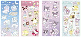 【2月上旬入荷予定】サンリオシェイカーステッカーズ　(ふんわりおそら／シナモロール・パフェスイーツ・ときめきワールド／クロミ・きらめきドリンク）