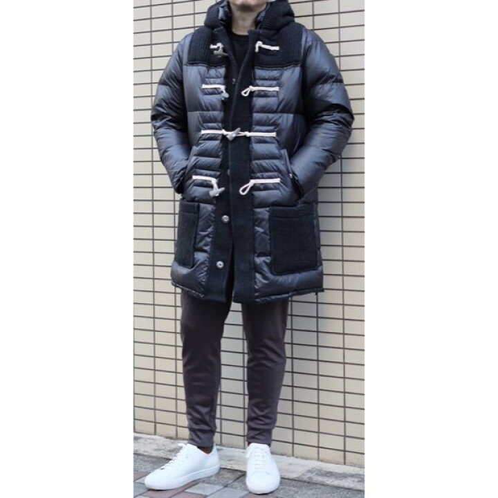 楽天市場】BBR ビービーアール メンズ ダウンXニットダッフルコート  