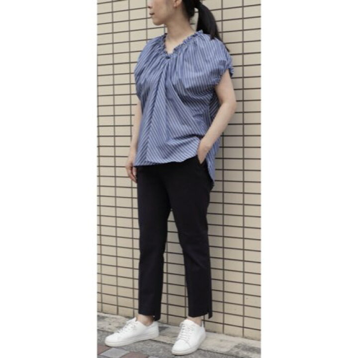 楽天市場】【セール】Bagutta バグッタ レディス コットンストライプ 