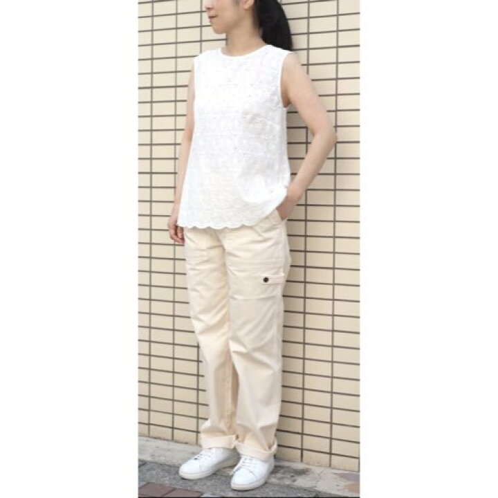 楽天市場】GRANSHIRT グランシャツ レディス ノースリーブ コットン 