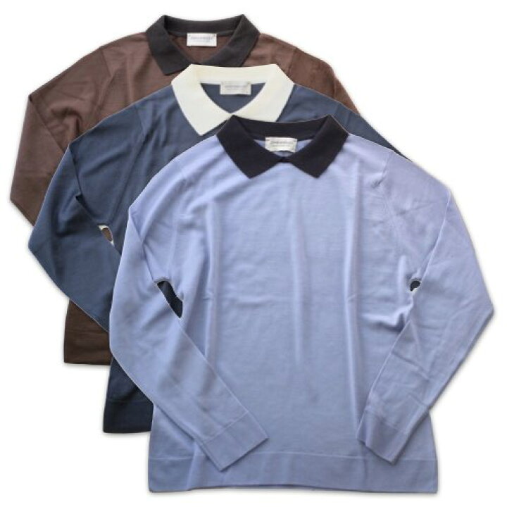 楽天市場】【セール】JOHN SMEDLEY ジョンスメドレー ウール長袖バイ 