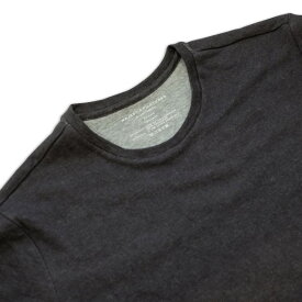 Majestic Filatures マジェスティックフィラチュール コットンカシミア ダブルフェイス クルーネック ロングTシャツ M009 HTS023【ポルトガル製】【送料無料】ブラック フランス カットソー専業ファクトリー カシミア混