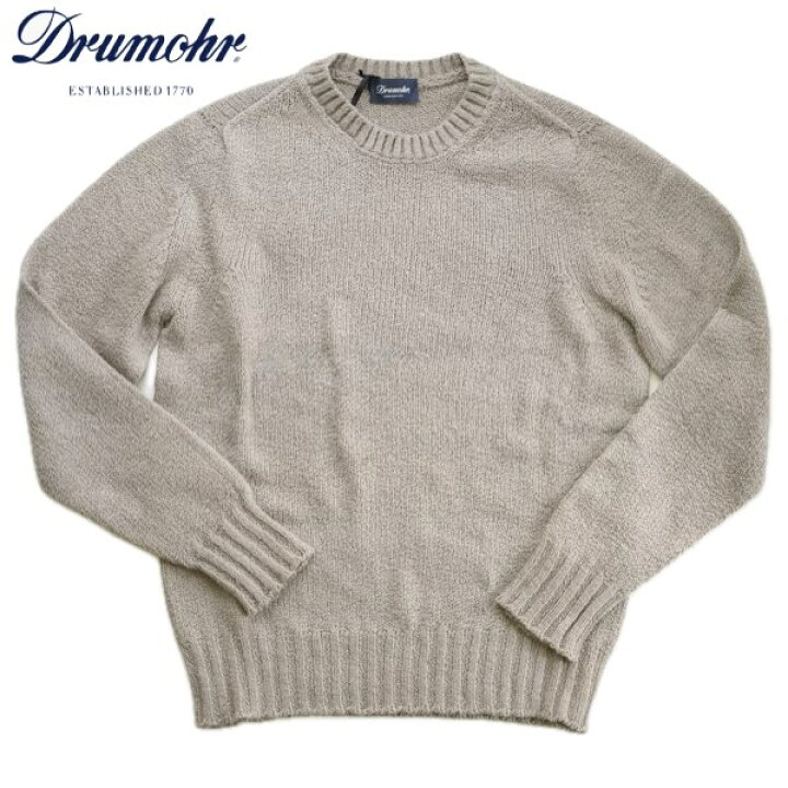 楽天市場】【セール】Drumohr ドルモア 5ゲージコットンクルーネック 