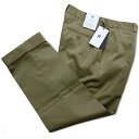 【セール30】PT TORINO ピーティー・トリノ ReWorked コットンパンツTHE WRITER【オールシーズン】【送料無料】カーキグリーン ミリタリーグリーン チノパン 高密度コットン