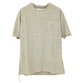 biography バイオグラフィー パイルジャージTシャツ メンズ グレー・ホワイト【日本製】【メール便】