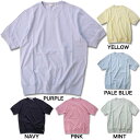 ANTICIPO アンティーチポ メンズ クルーネックTシャツ NEBBIOLO smooth【限定カラー】【送料無料】【イタリア製】アンティチポ パープル イエロー ペールブルー ミント レッド ネイビー