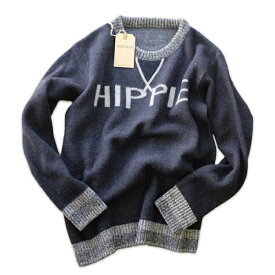 FORTELA フォルテラ ジーロンメリノ混ウールスウェットシャツ "HIPPIE"【セール20】【送料無料】【イタリア製】