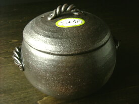 萬古焼 みすずのご飯鍋 3合炊き 土鍋 炊飯器 ご飯釜 ガスコンロ 栗形 三鈴陶器 日本製
