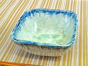 【訳あり】 御深井(おふけ) 角鉢 大 11.2cm×11.2cm×高さ5.7cm 小鉢 和食器 四角 【アウトレット 在庫処分】