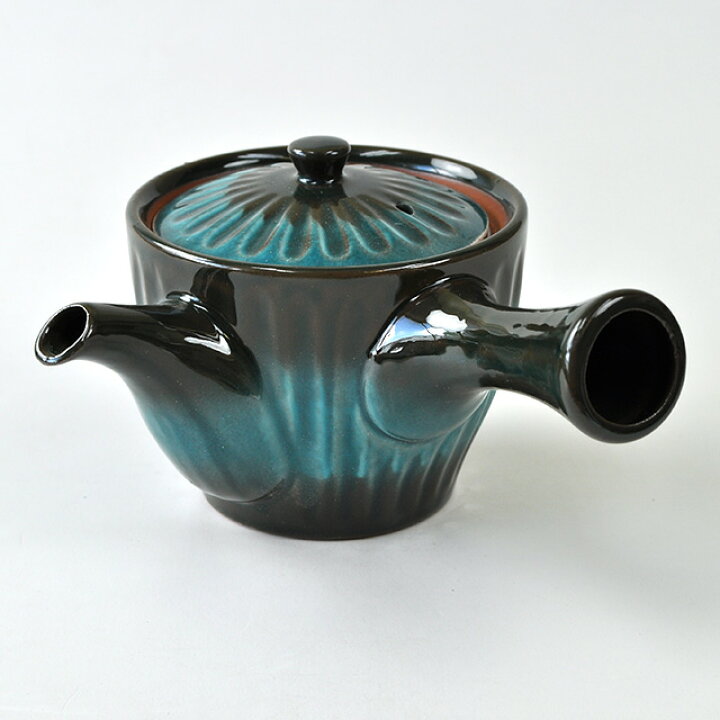 楽天市場 深海 菊型 急須 ポット 茶器 おしゃれ 日本製 茶こし付き 横手 和モダン 食器問屋ｋ ｓ ｇａｌｌｅｒｙ