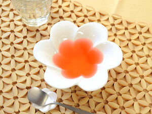 【訳あり】 バリプラウ デザートボウル M 直径14.5cm×高さ5.3cm かわいい 花型 ボール 小鉢 食器 【アウトレット 在庫処分】