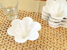 【訳あり】 バリプラウ デザートボウル M 5個セット 直径14.5cm×高さ5.3cm かわいい 花型 ボール 小鉢 食器 【アウトレット 在庫処分】