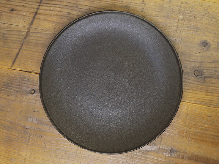 楽天市場】フィノ クリスタルブラック 28cm プレート 大皿 黒い食器 